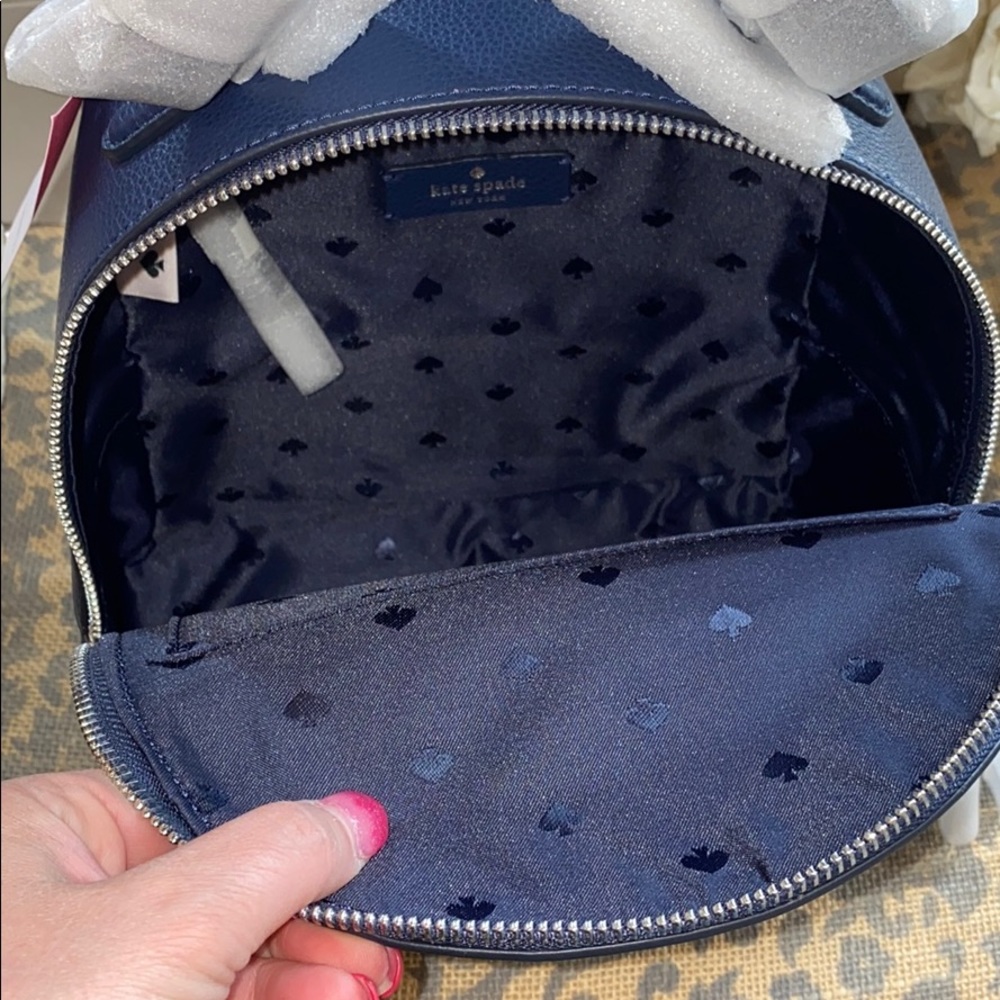 Kate Spade Jackson medium backpack nightcap (navy) - Picture 4 of 13